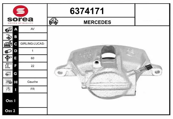 Brake Caliper (6374171)