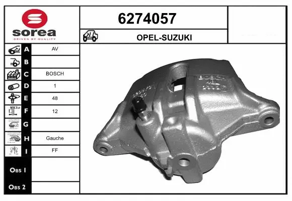 Brake Caliper (6274057)