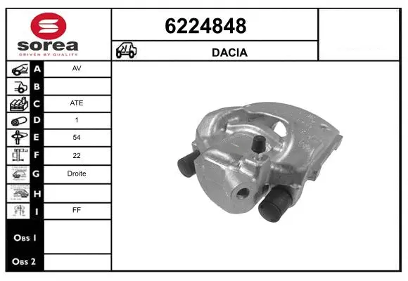Brake Caliper (6224848)