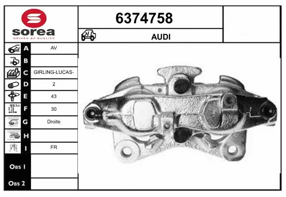 Brake Caliper (6374758)