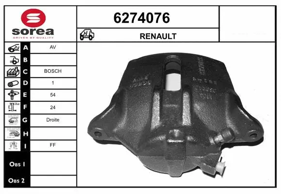 Brake Caliper (6274076)