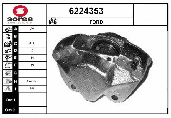 Brake Caliper (6224353)
