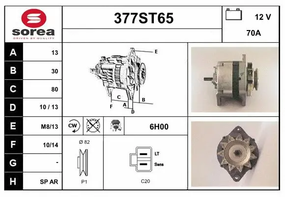 Alternator (377ST65)