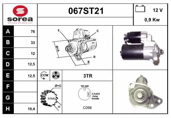 Starter (067ST21)