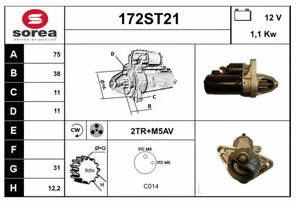 Starter (172ST21)