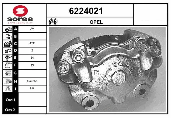 Brake Caliper (6224021)