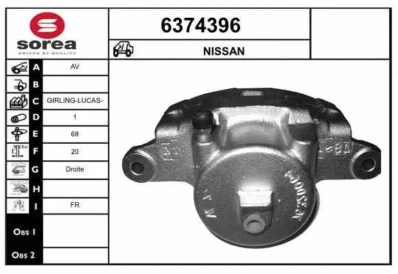 Brake Caliper (6374396)