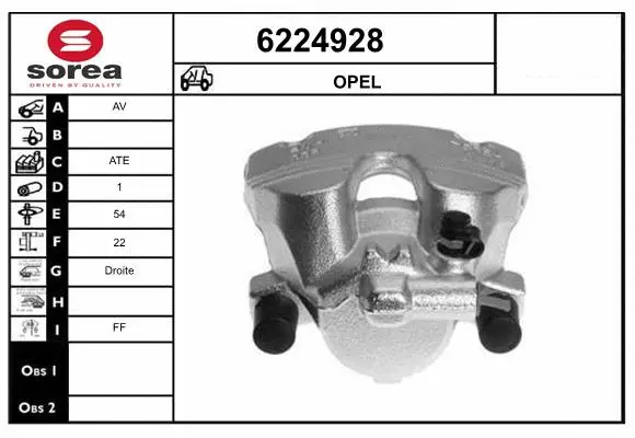 Brake Caliper (6224928)