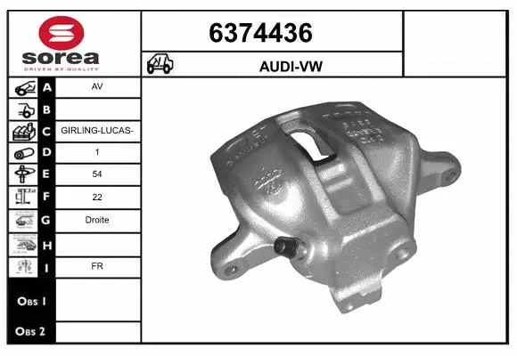 Brake Caliper (6374436)