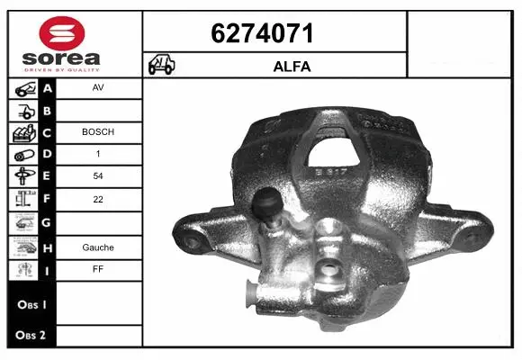 Brake Caliper (6274071)