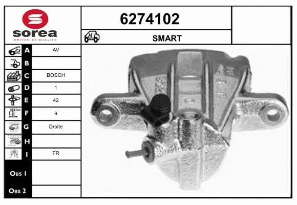 Brake Caliper (6274102)