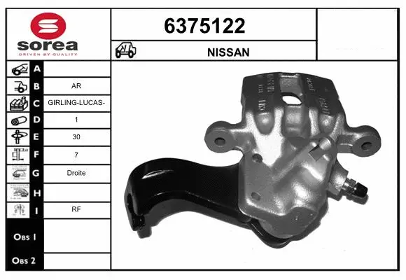 Brake Caliper (6375122)