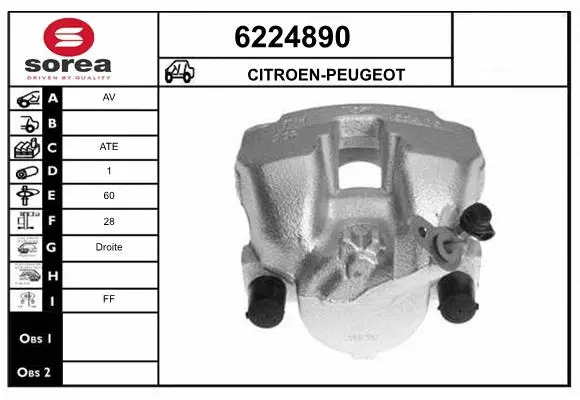 Brake Caliper (6224890)