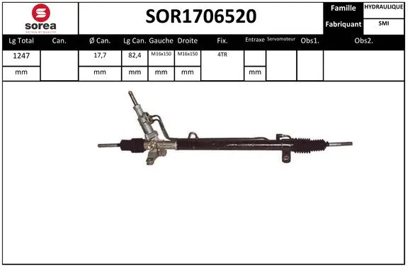 Steering Gear (SOR1706520)