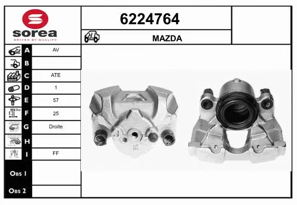 Brake Caliper (6224764)