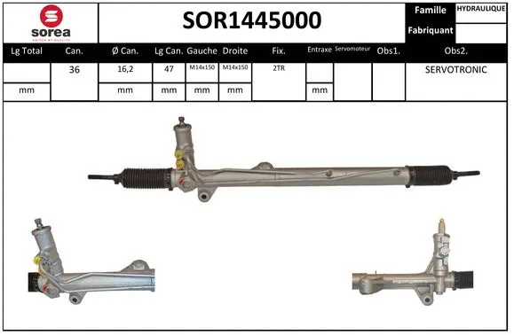 Steering Gear (SOR1445000)