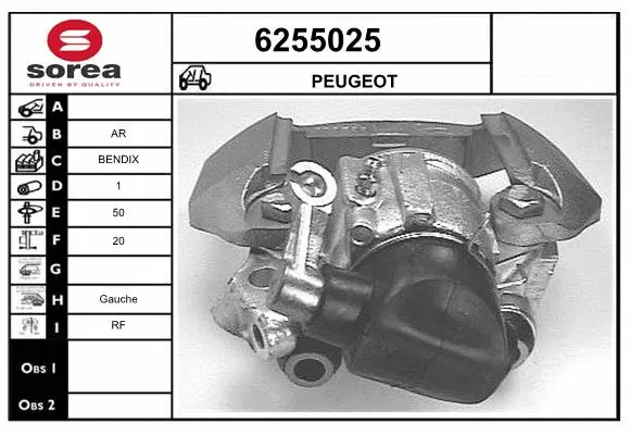 Brake Caliper (6255025)