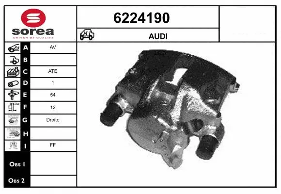 Brake Caliper (6224190)