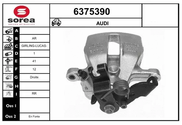 Brake Caliper (6375390)