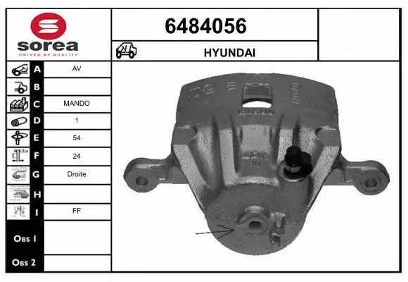 Brake Caliper (6484056)