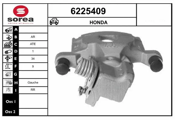 Brake Caliper (6225409)