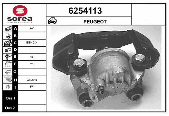 Brake Caliper (6254113)