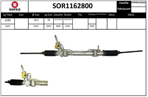 Steering Gear (SOR1162800)
