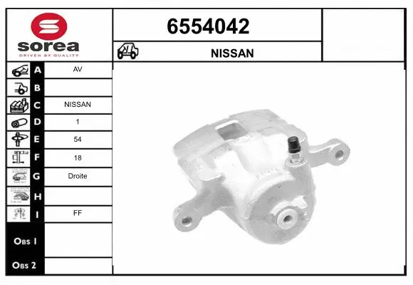 Brake Caliper (6554042)