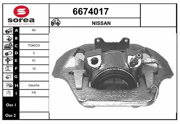 Brake Caliper (6674017)