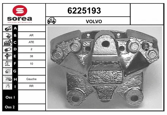 Brake Caliper (6225193)