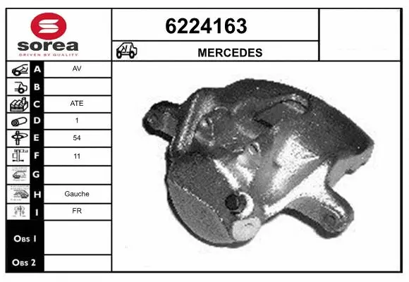 Brake Caliper (6224163)