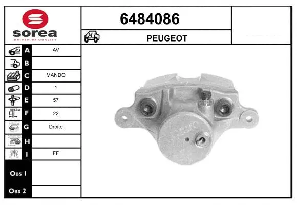 Brake Caliper (6484086)