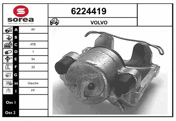 Brake Caliper (6224419)