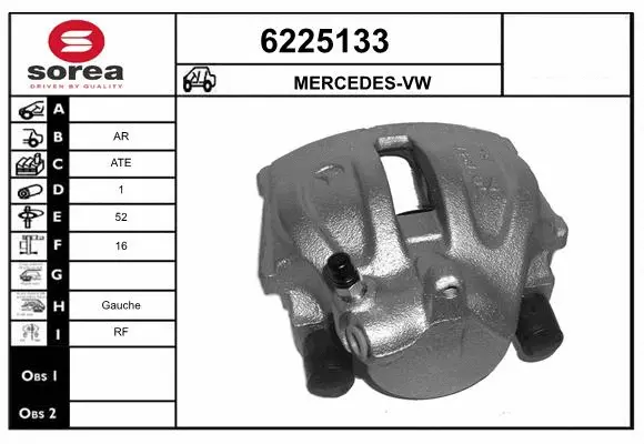 Brake Caliper (6225133)
