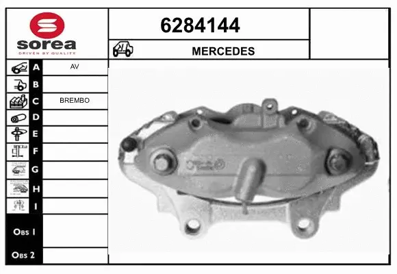 Brake Caliper (6284144)