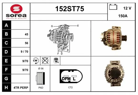 Alternator (152ST75)