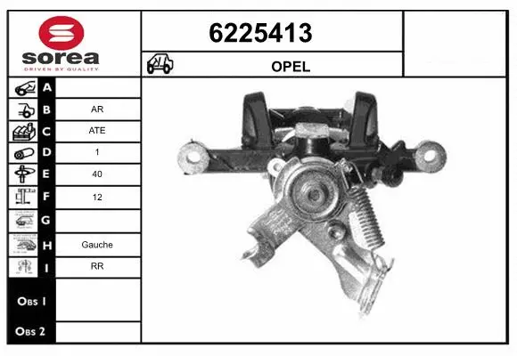 Brake Caliper (6225413)