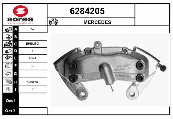 Brake Caliper (6284205)