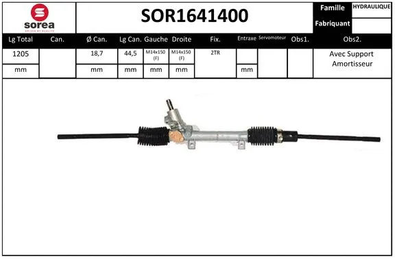 Steering Gear (SOR1641400)