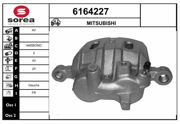 Brake Caliper (6164227)