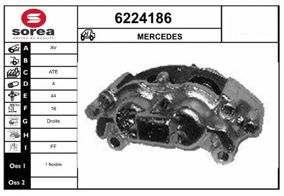 Brake Caliper (6224186)