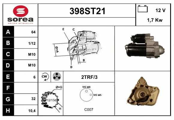 Starter (398ST21)
