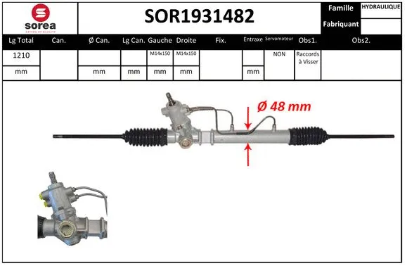 Steering Gear (SOR1931482)