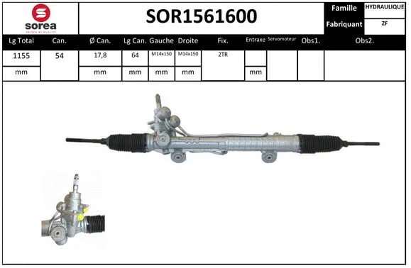 Steering Gear (SOR1561600)