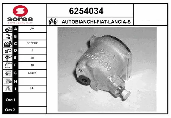 Brake Caliper (6254034)