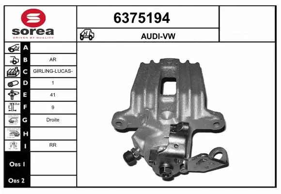 Brake Caliper (6375194)