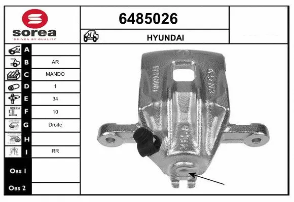 Brake Caliper (6485026)