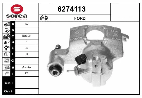 Brake Caliper (6274113)