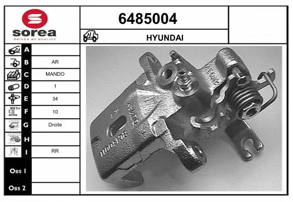 Brake Caliper (6485004)