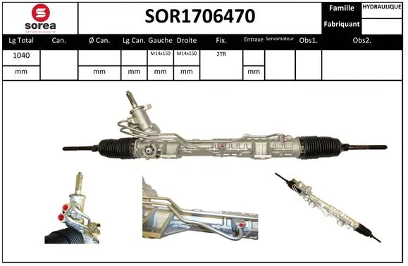 Steering Gear (SOR1706470)